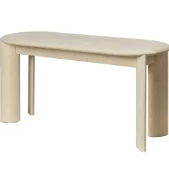 Bevel Bänk, White Oiled Beech