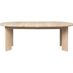 Bevel Bord Förlängningsbar x2, Vitoljad Ek