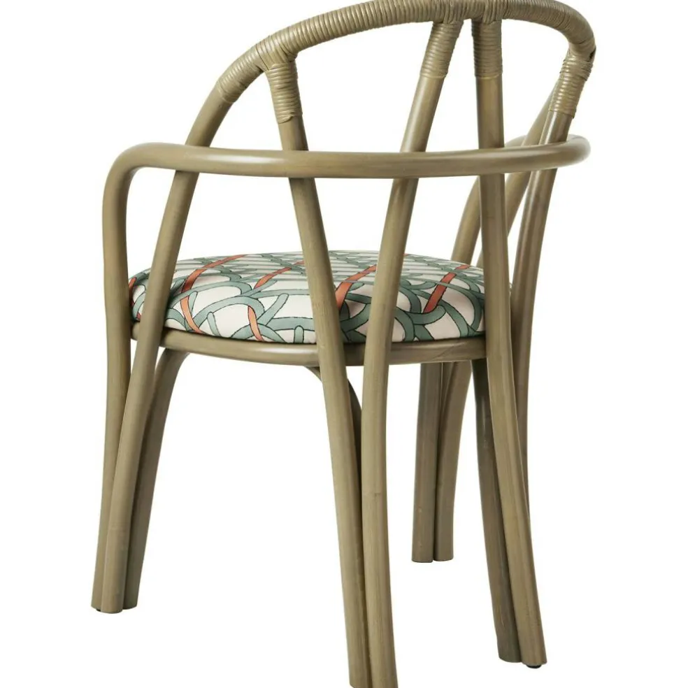 Bistra Matsalsstol, Oliv / Reales Pattern 001