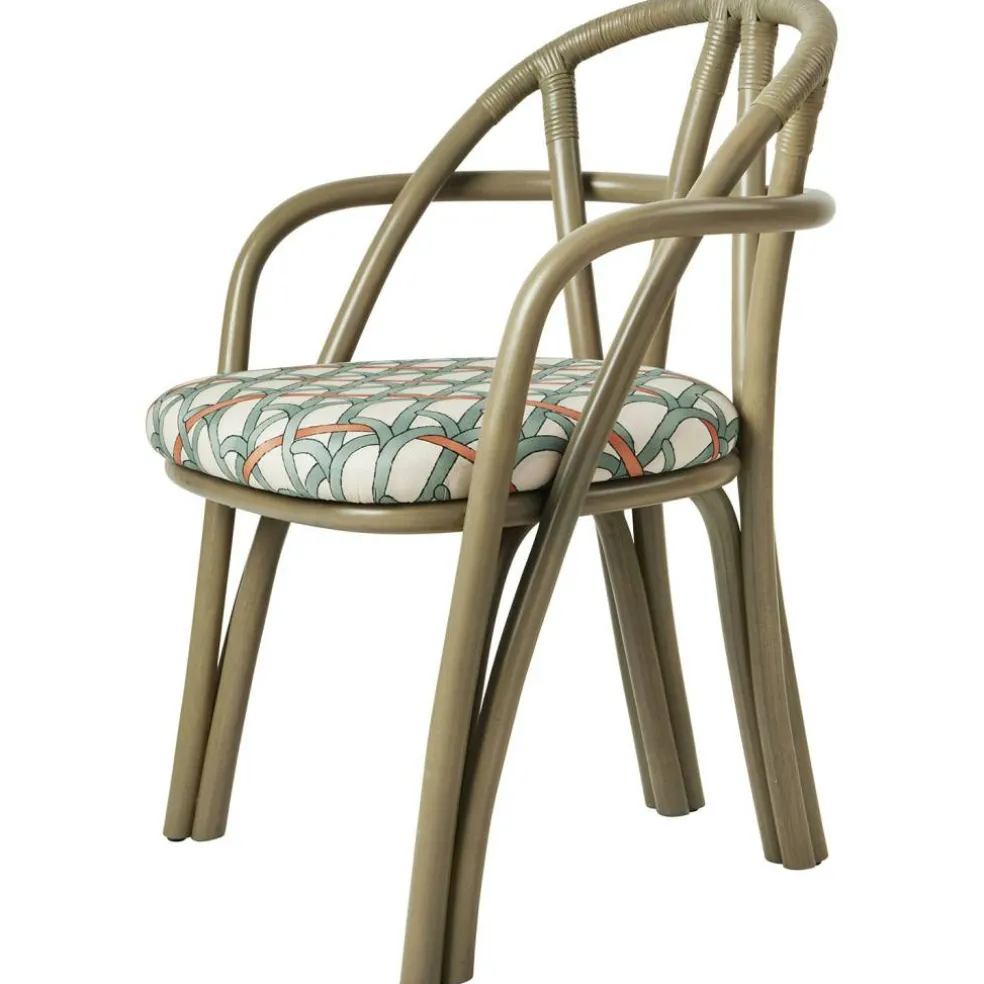 Bistra Matsalsstol, Oliv / Reales Pattern 001