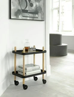Block Bord Ø45 cm, Svart