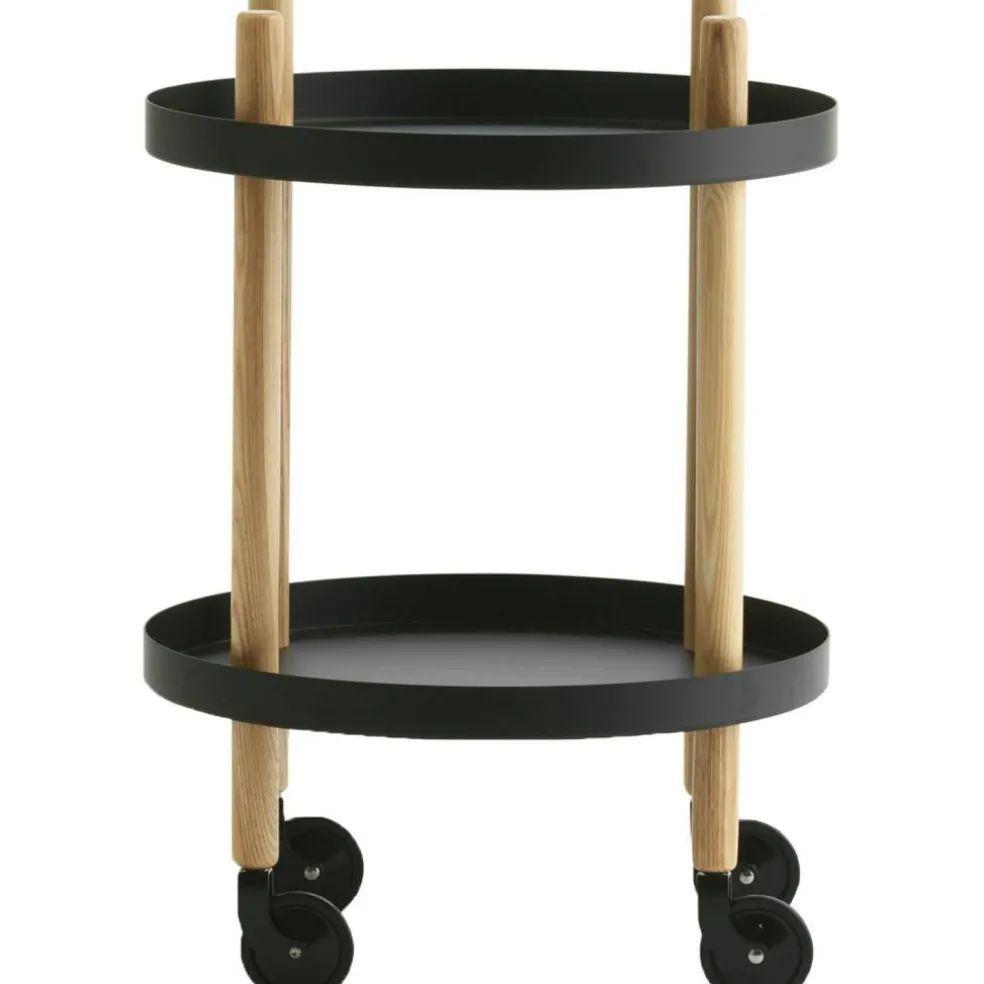 Block Bord Ø45 cm, Svart