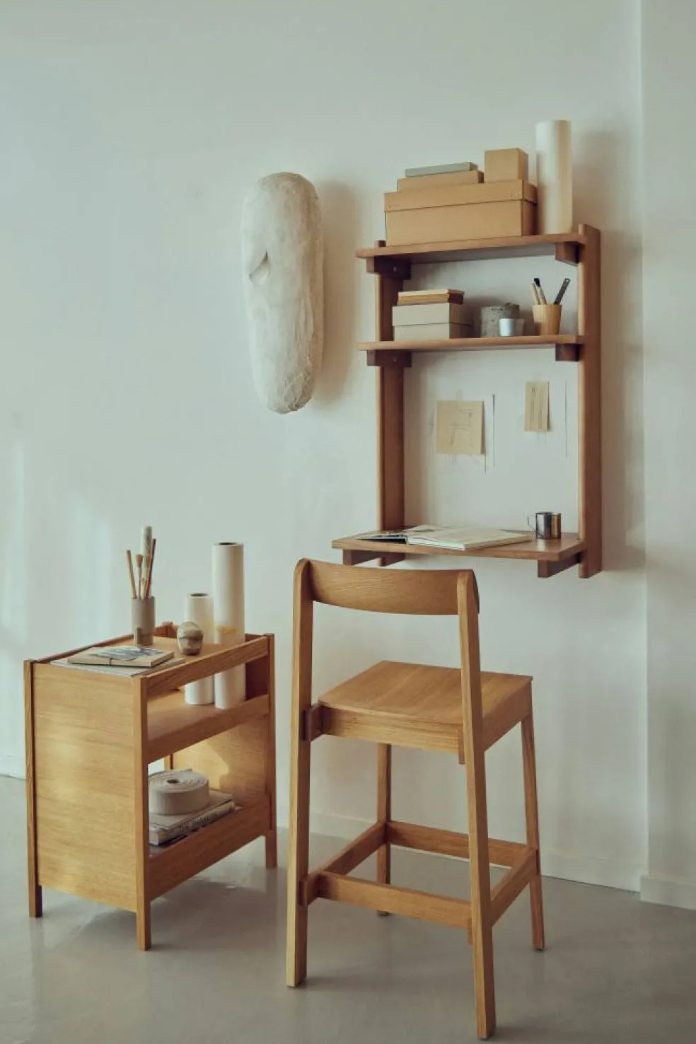 Blueprint Barstol 65 cm, Ek