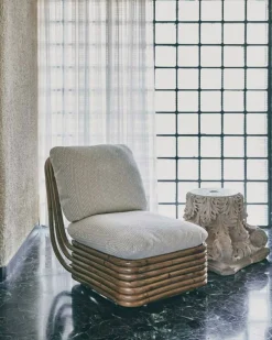 Bohemian 72 Loungefåtölj, Dedar Chevron 002