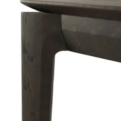 Bok Bänk Mörkbetsad Ek, 35x186 cm