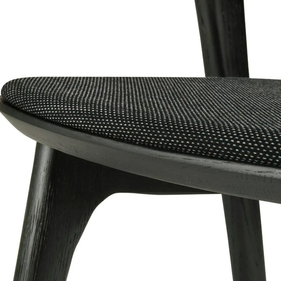 Bok Stol, Mörkbetsad Ek / Soft Black