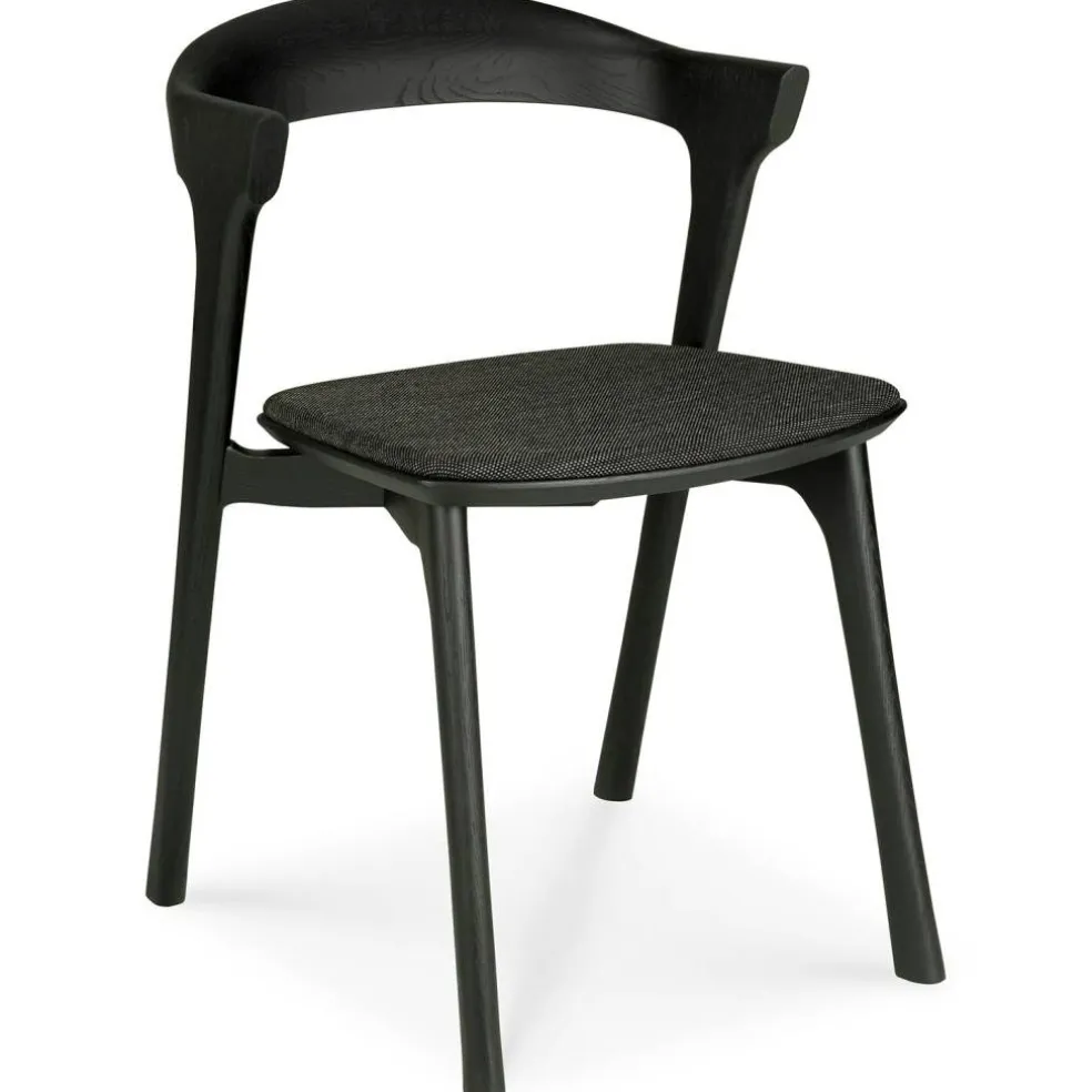 Bok Stol, Mörkbetsad Ek / Soft Black