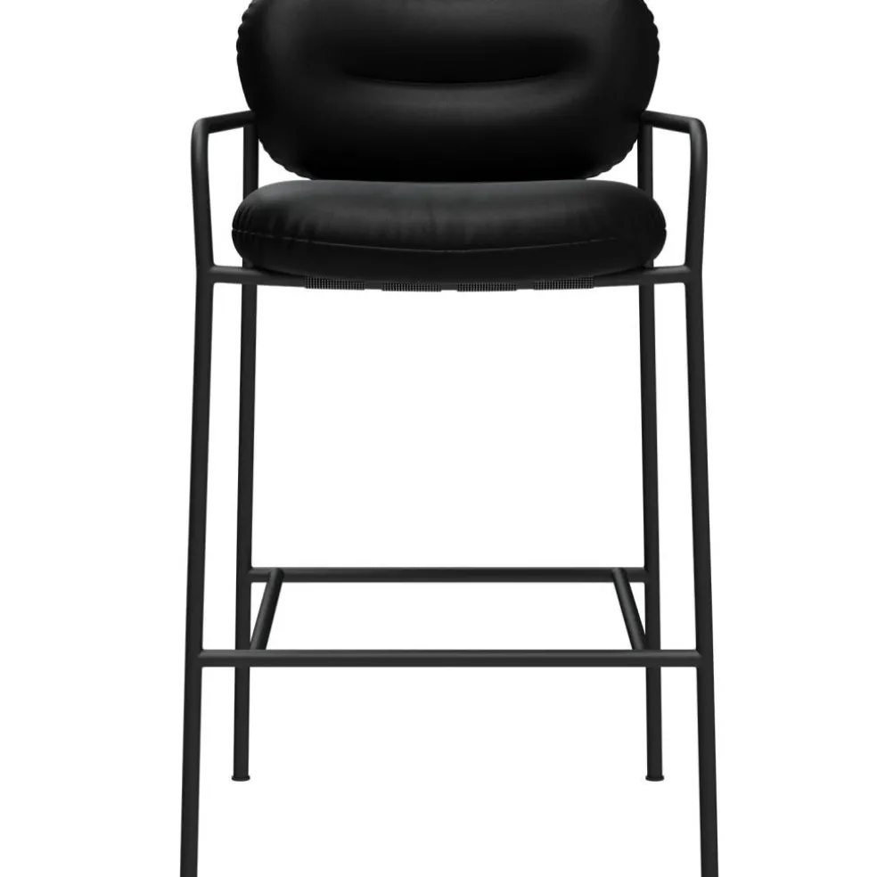 Bollo Barstol 75 cm, Elmosoft Black