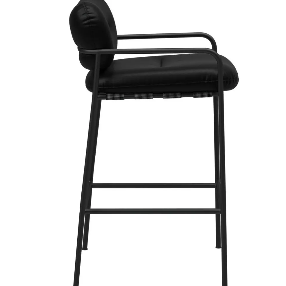 Bollo Barstol 75 cm, Elmosoft Black