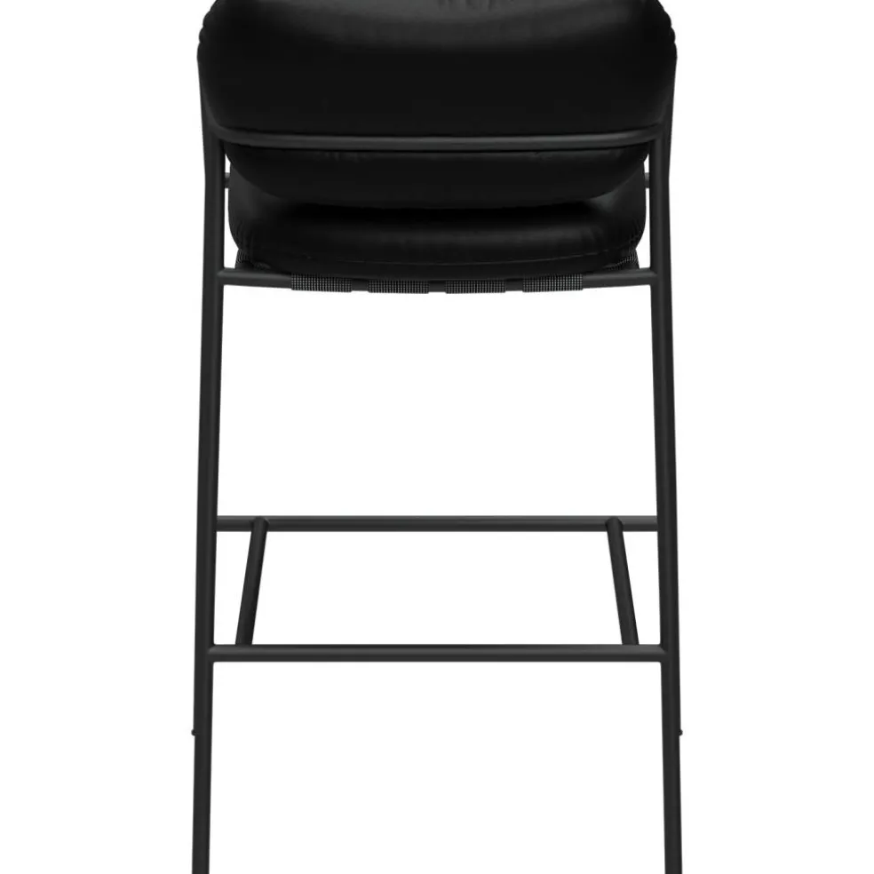 Bollo Barstol 75 cm, Elmosoft Black