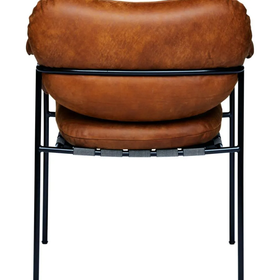 Bollo Stol, Svarta Ben / Skinn Vintage Rangers