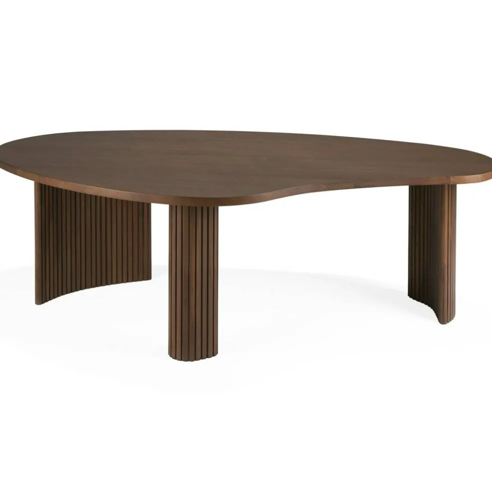 Boomerang Soffbord, Teak