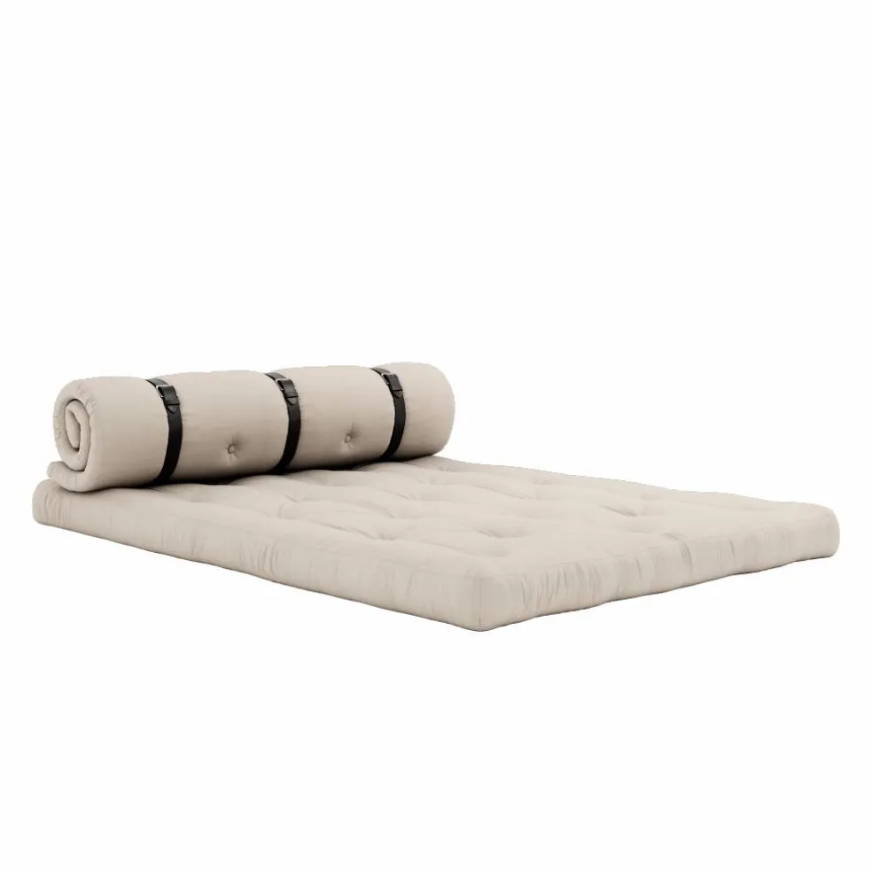 Buckle-Up Soffa Med Bälte, Beige / Brun
