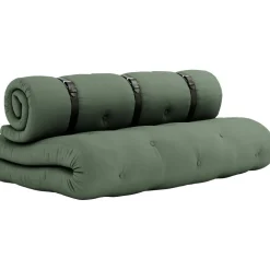 Buckle-Up Soffa Med Bälte, Olive Green / Brun