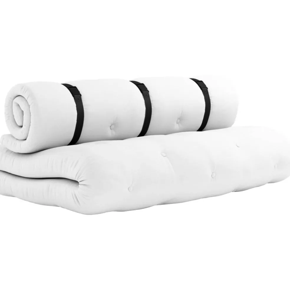 Buckle-Up Soffa Med Bälte Utomhus, Vit / Svart