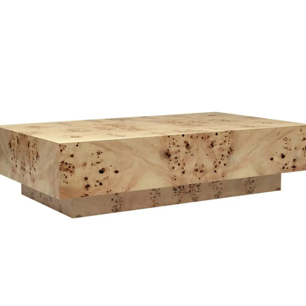 Burl Soffbord 70x117 cm