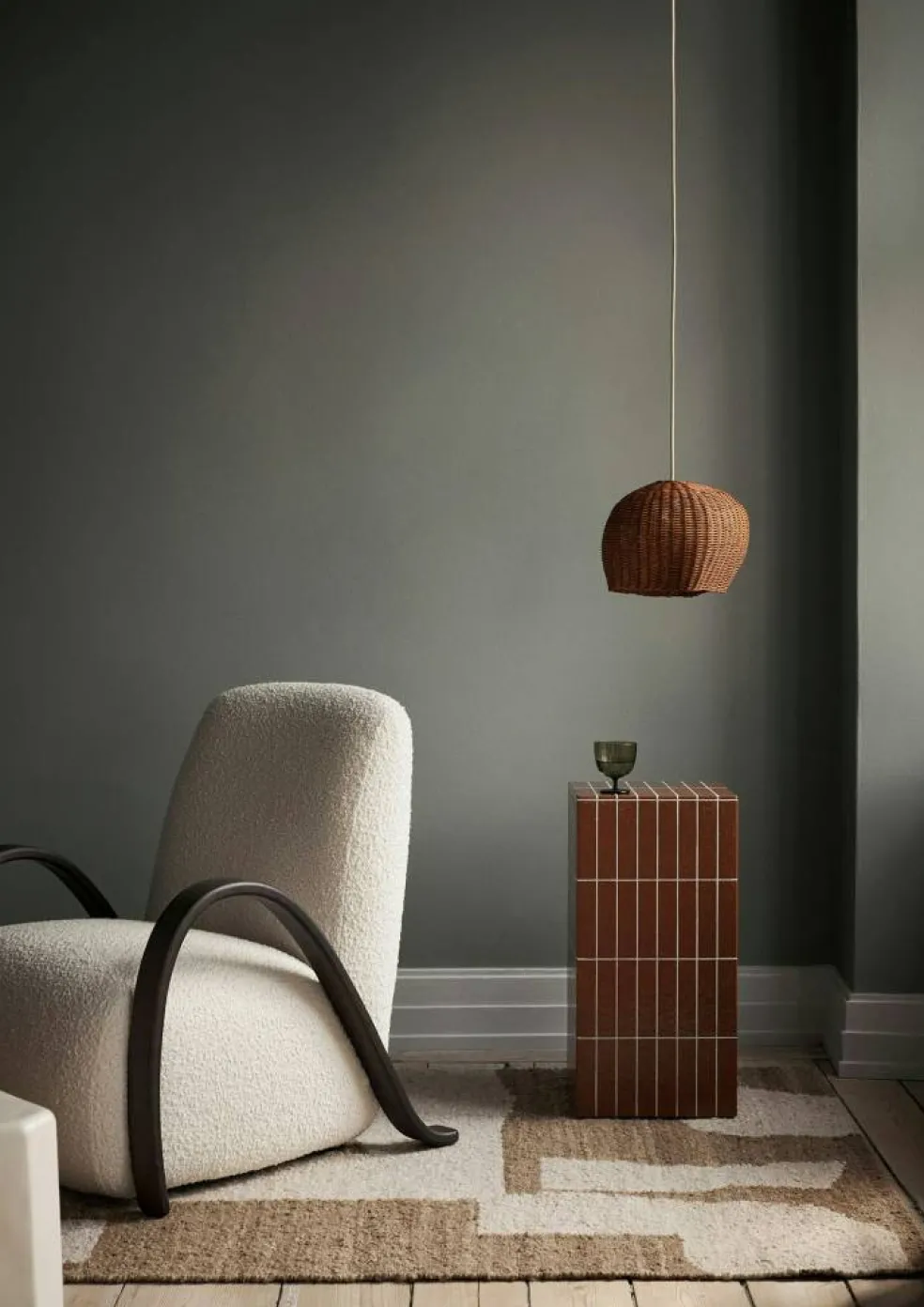 Buur Loungestol, Off-white