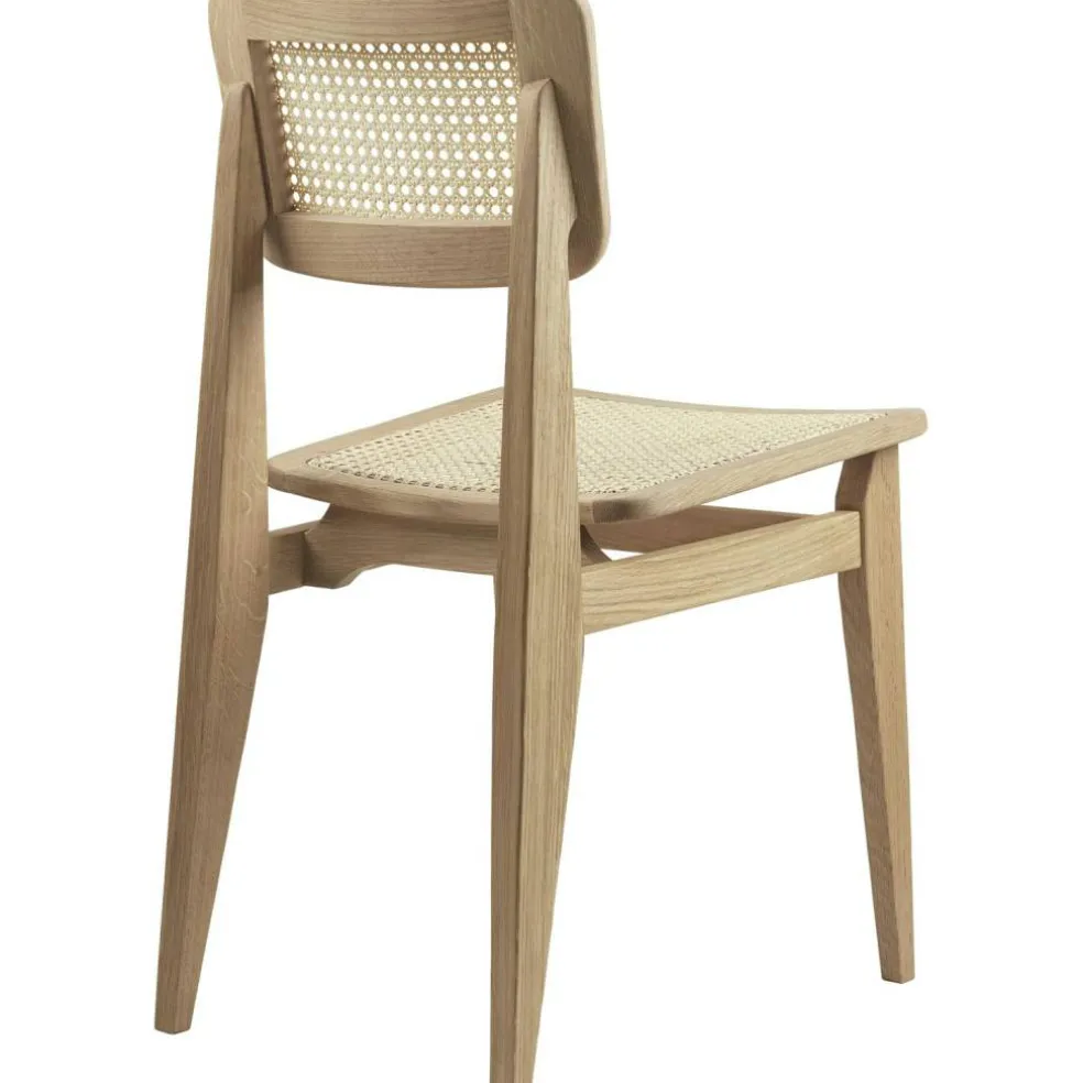 C-Chair Dining Chair,Oiled oak/Cane