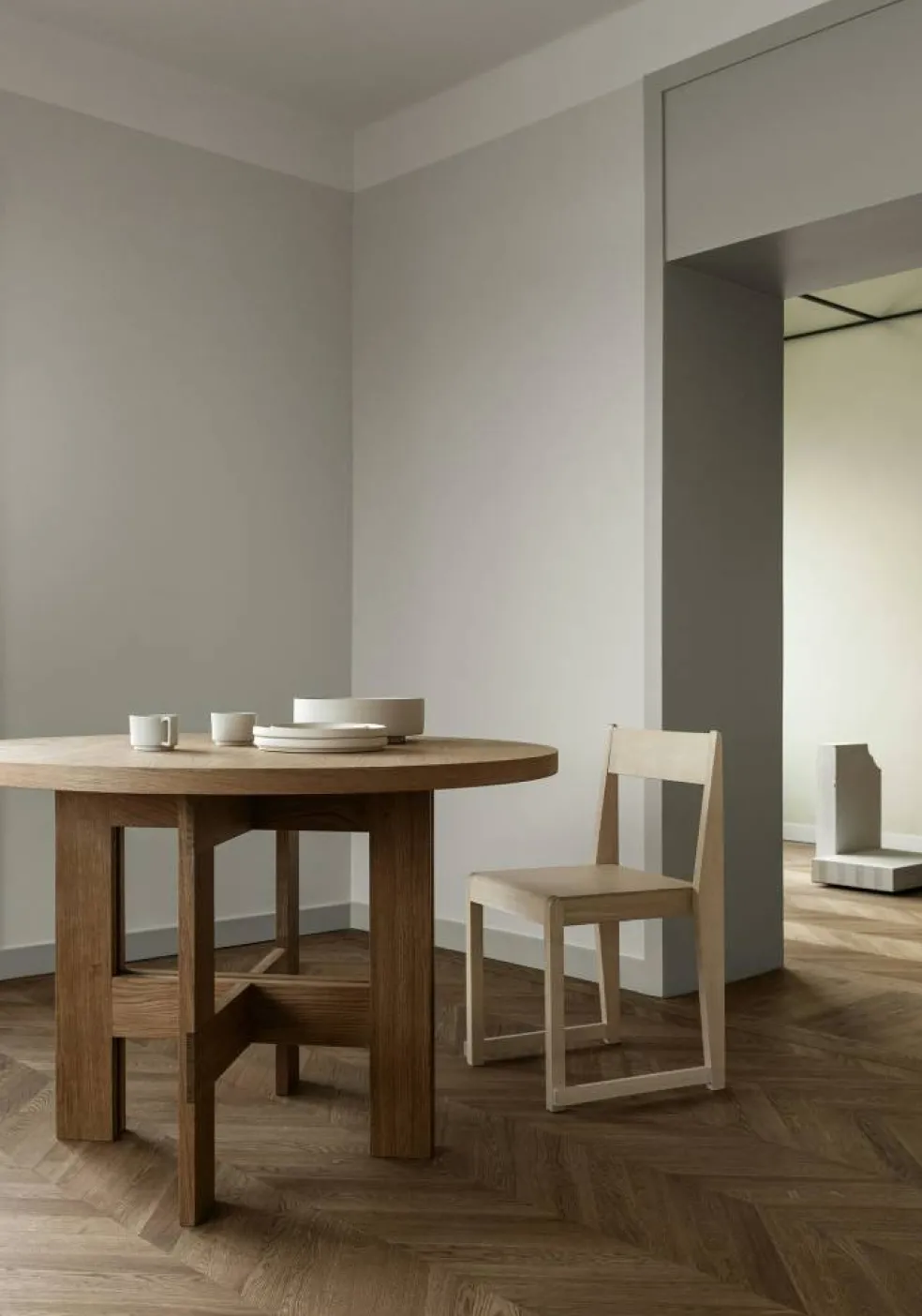 Chair 01 Stol, Natur