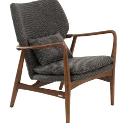 Chair Peggy Fabric Rough Grey