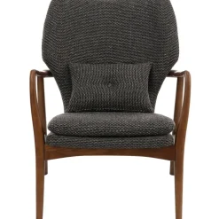 Chair Peggy Fabric Rough Grey