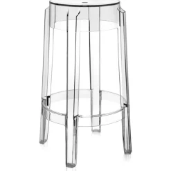 Charles Ghost Barstol 65 cm, Crystal