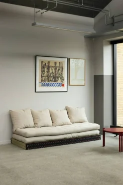 Chico Soffa Med Madrass 80x200 cm, Beige