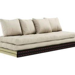 Chico Soffa Med Madrass 80x200 cm, Beige