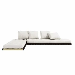 Chico Soffa Med Madrass 80x200 cm, Natur