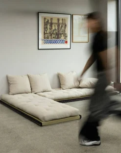 Chico Soffa Med Madrass 80x200 cm, Olivgrön