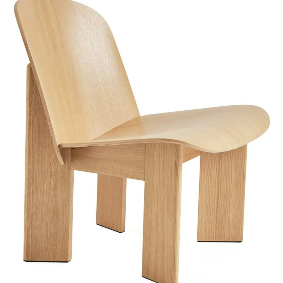 Chisel Loungefåtölj, Ek
