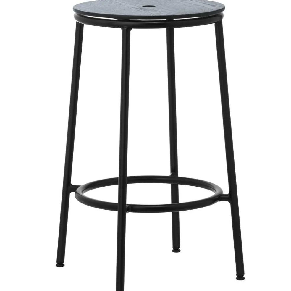 Circa Barstol 75 cm, Svart Ek