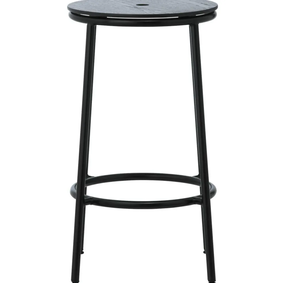 Circa Barstol 75 cm, Svart Ek