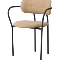 Coco Matstol Klädd Med Armstöd, Around Bouclé 004