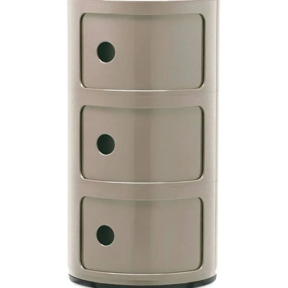 Componibili Classic Förvaring Med 3 Fack, Dove Grey