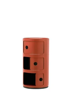 Componibili Classic Förvaring Med 3 Fack, Orange