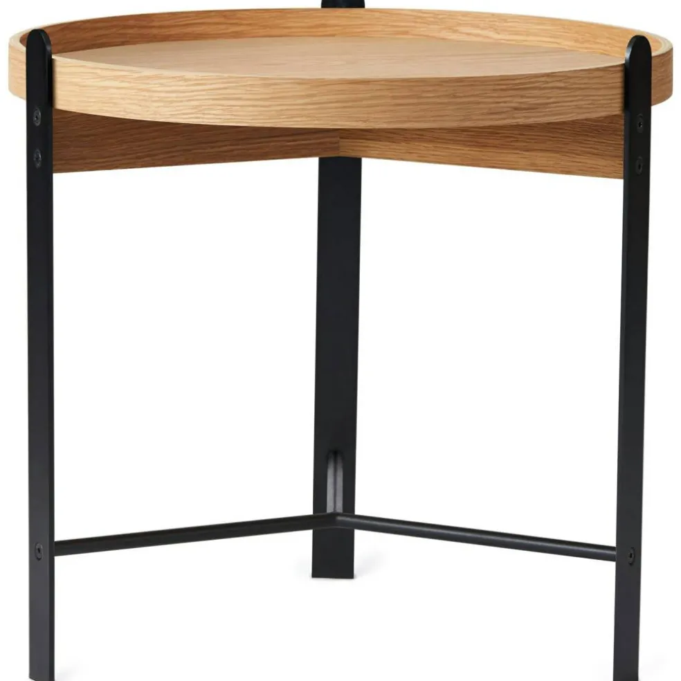 Compose Soffbord 50 cm, Oljad Ek / Black Noir