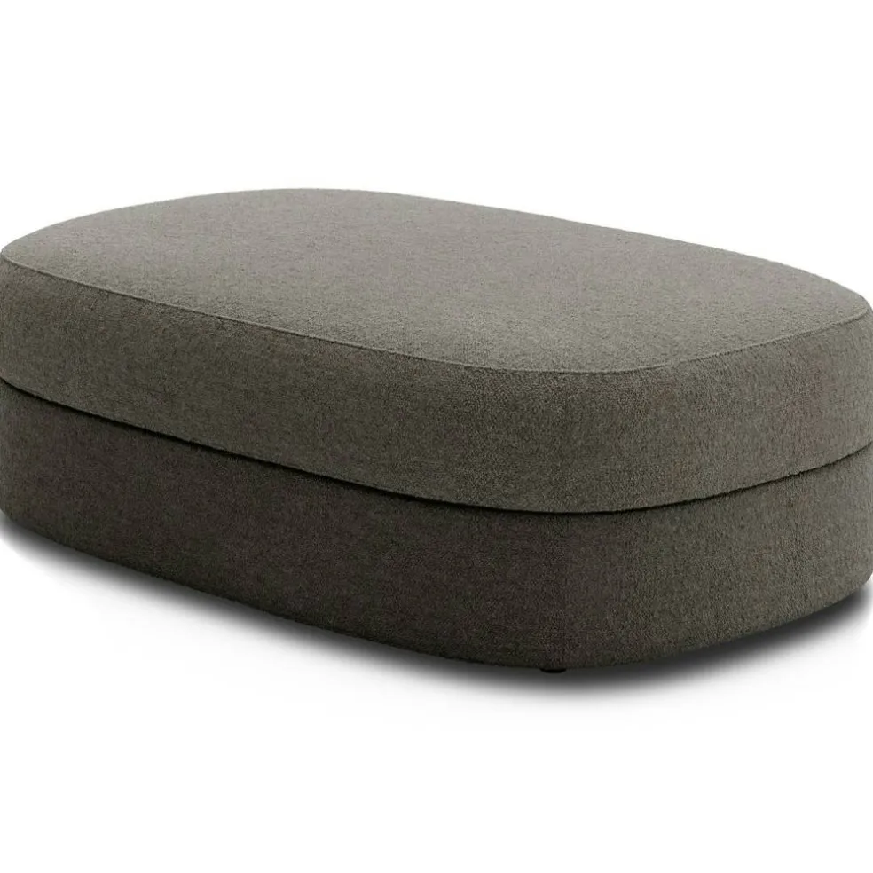 Covent Sittpuff 75x120 cm, Barnum Dark Taupe 010