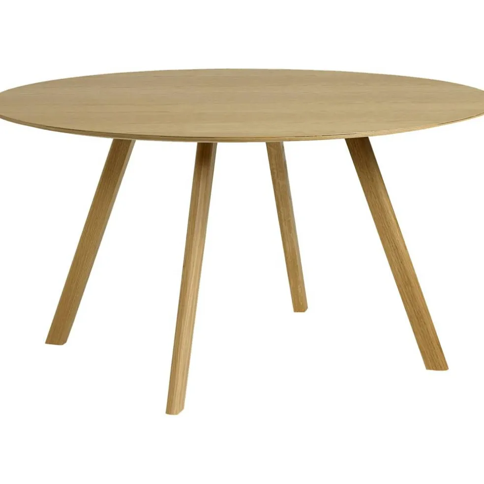 CPH 25 2.0 Bord Ø140x74 cm, Vattenbaserad Lackad Ek