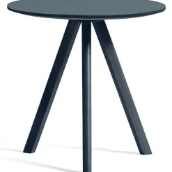 CPH 20 2.0 Sidobord Ø50x49 cm, Vattenbaserad Lackad Ek / Deep Blue