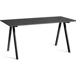 CPH 10 2.0 Skrivbord, Vattenbaserad Lackad Ek / Svart
