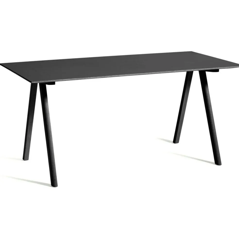 CPH 10 2.0 Skrivbord, Vattenbaserad Lackad Ek / Svart