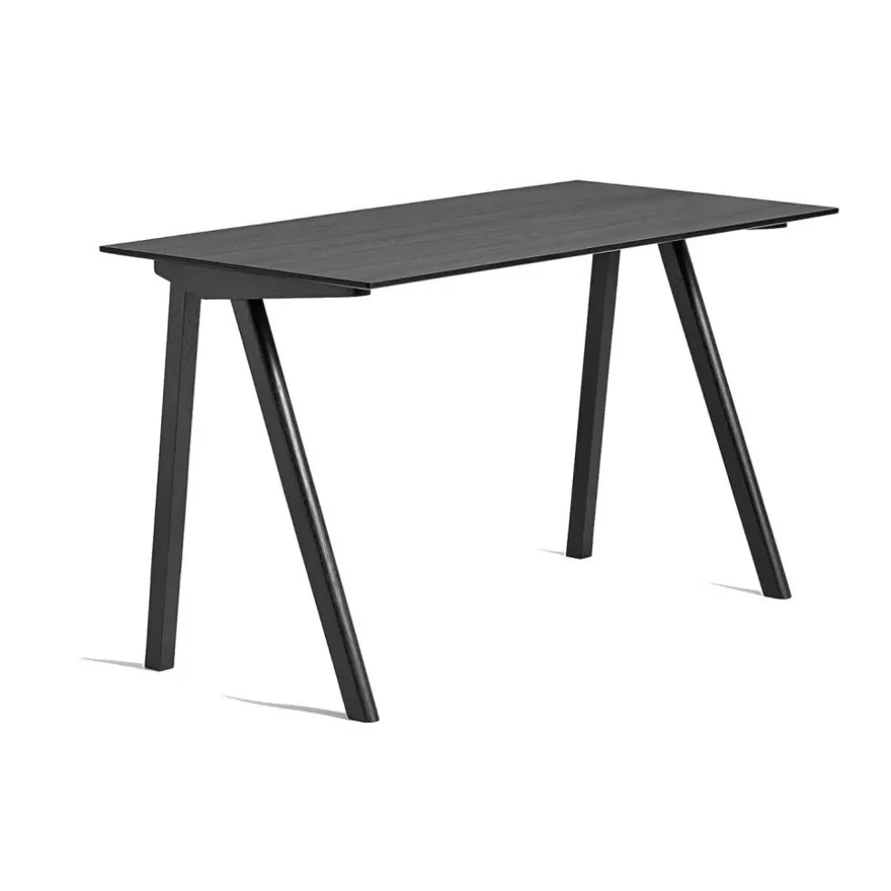 CPH 90 2.0 Skrivbord, Vattenbaserad Lackad Ek / Black Lacquered Oak