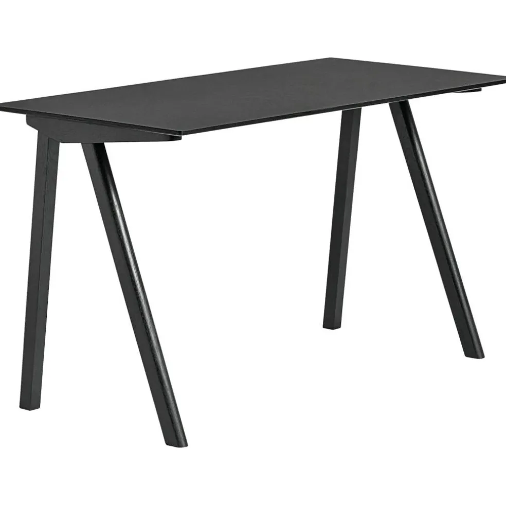 CPH 90 2.0 Skrivbord, Vattenbaserad Lackad Ek / Svart
