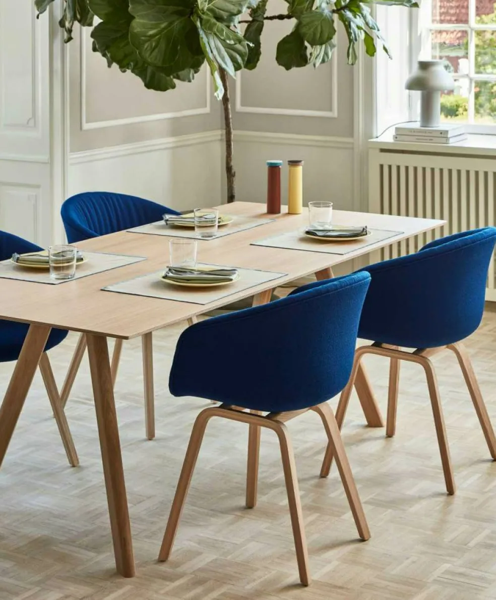 CPH 30 Bord 90x250x74 cm, Vattenbaserad Lackad Ek