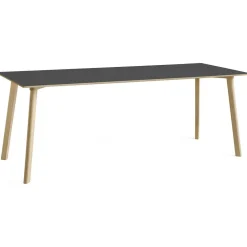 CPH Deux 210 2.0 Bord 75x200 cm, Stone Grey / Vattenbaserad Lackad Ek