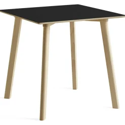 CPH Deux 210 2.0 Bord 75x75 cm, Svart / Obehandlad Bok