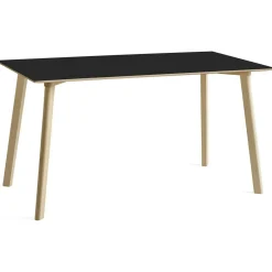 CPH Deux 210 2.0 Bord 75x140 cm, Svart / Vattenbaserad Lackad Ek