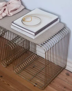 Curva Sittdyna Till Bänk, Taupe