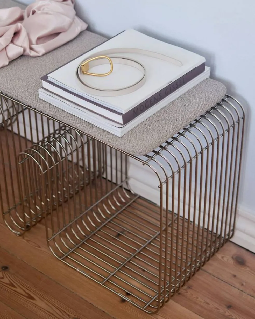 Curva Sittdyna Till Bänk, Taupe